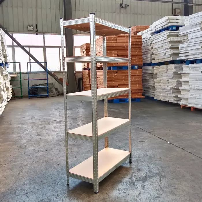 Étagère de rangement en acier robuste à 5 niveaux