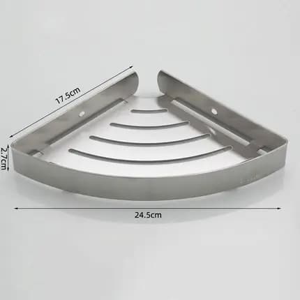 Étagère d'angle en or Rose
