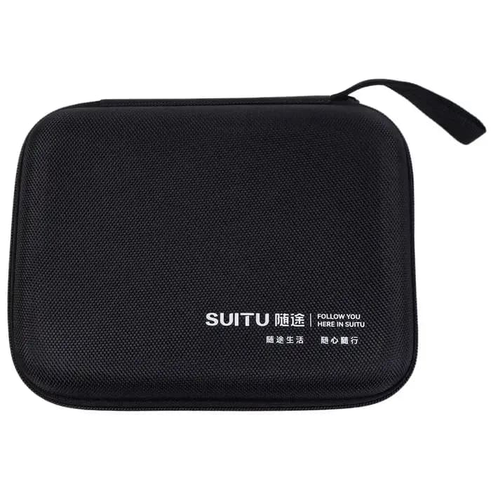 Sac de rangement rigide portable pour aspirateur de voiture en EVA PU, sac anti-poussière pour pompe