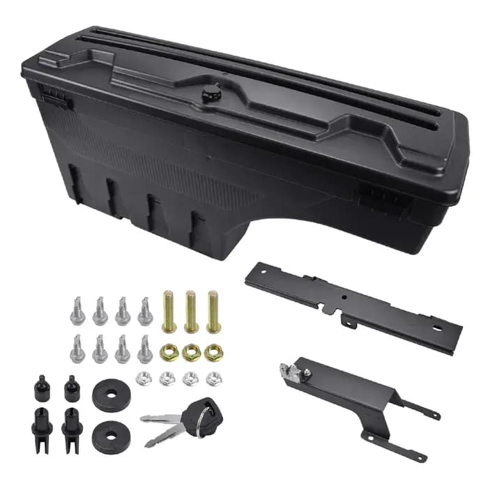 Boîte de rangement pour le plateau de camion pour Ford F-150 2015 2016 - 2021 Côté gauche ou droit Coffre arrière