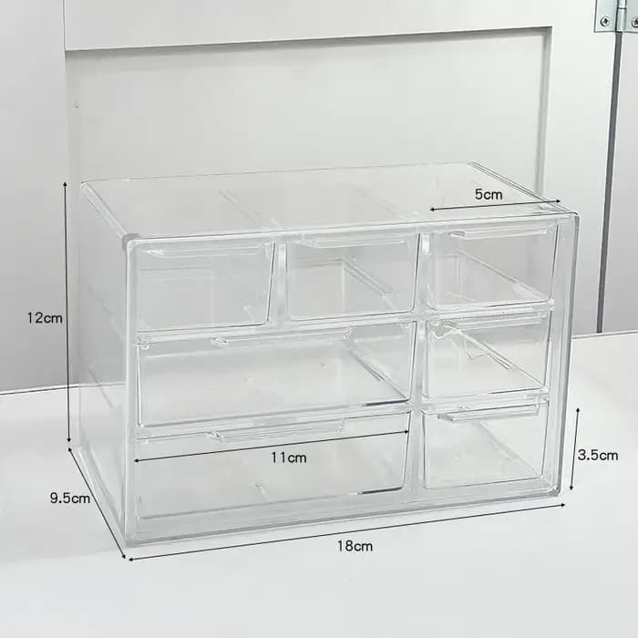 Boîte de rangement multifonctionnelle pour cosmétiques