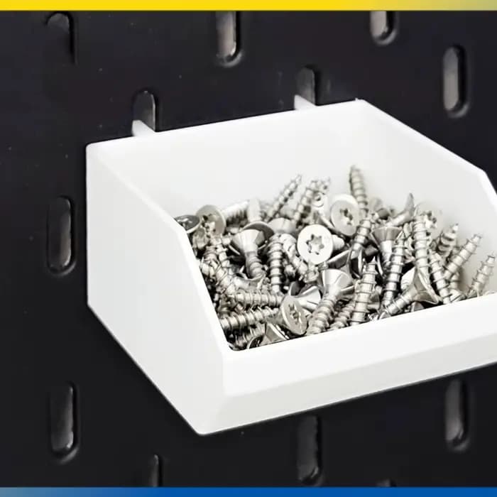 Organisateur de pièces d'outils en plastique pour IKEA Skadis