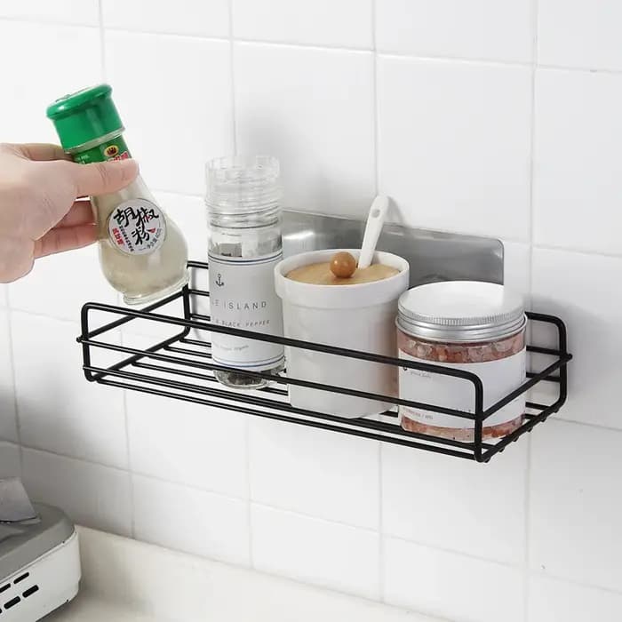 HOStorage-Étagère de cuisine T1 noire