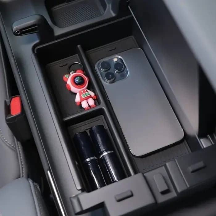 Pour Zeekr 7X 2025 2026 boîte de rangement d'accoudoir Central de voiture contenu Console centrale