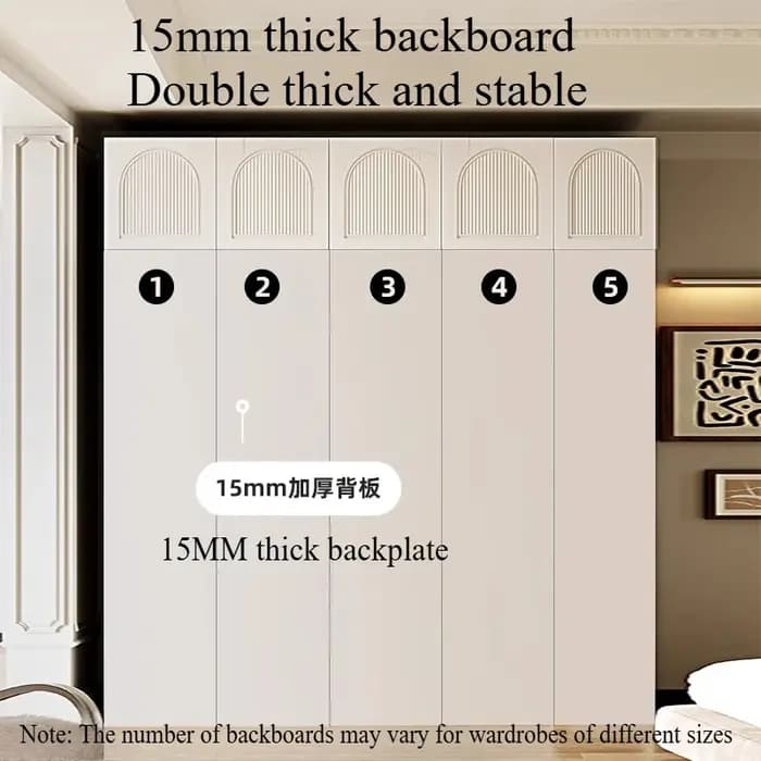 Coiffeuse chambre armoire crème