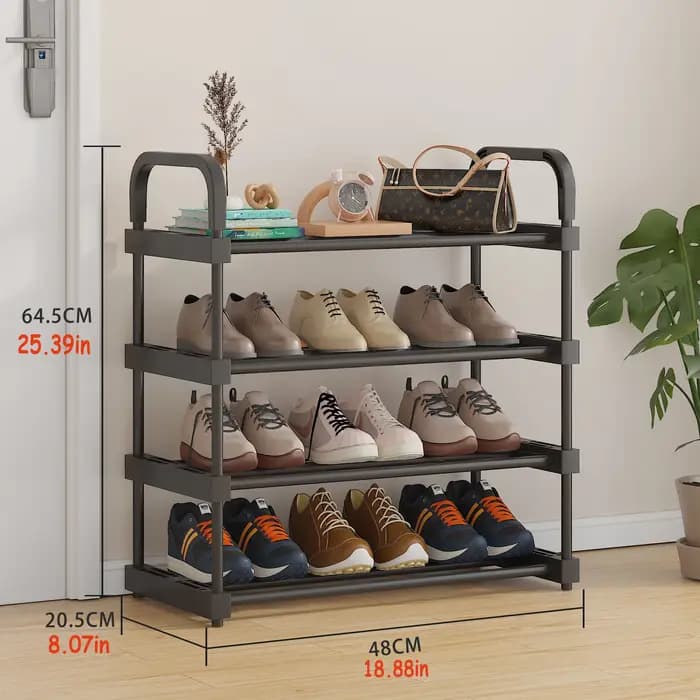 Étagère à chaussures à largeur accrue pour 4-5-6-7 niveaux