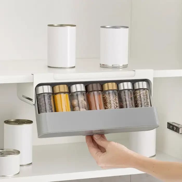 Étagère de rangement pour bouteilles d'assaisonnements de cuisine