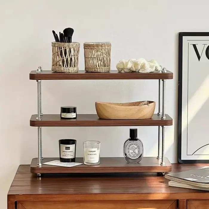 Étagère réglable de style Vintage pour cuisine