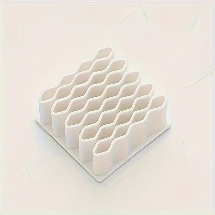 Boîte de rangement pour médicaments en plastique, organisateur de bureau vertical, noir et blanc ave