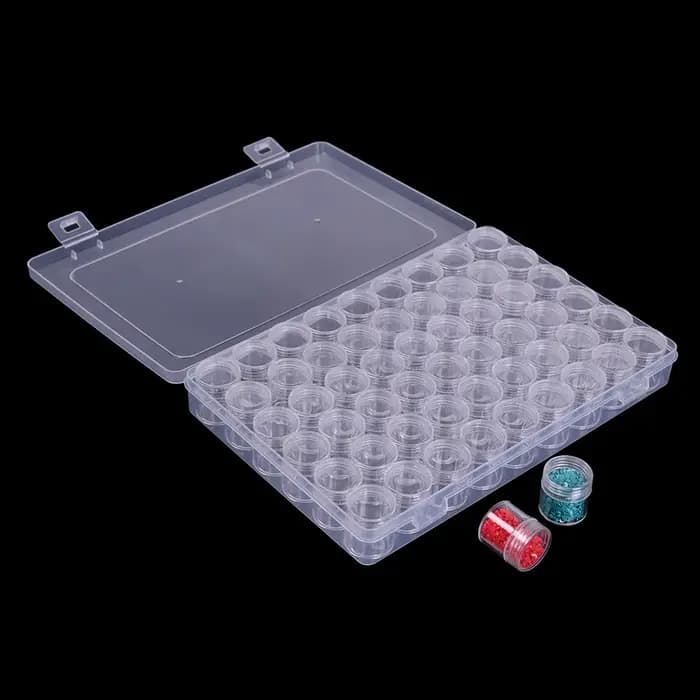 Boîtes de rangement pour peinture au diamant de 24/30/60/120/54/38/80/96 bouteilles