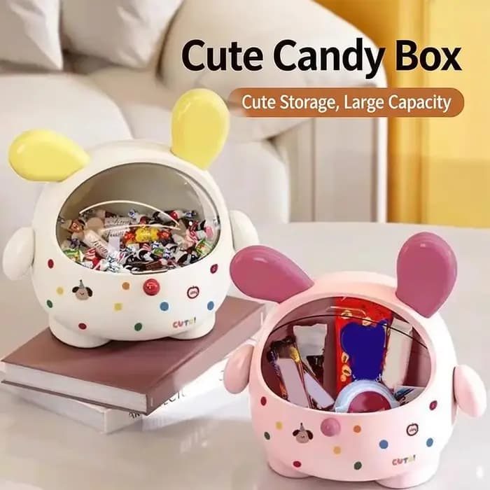 Support de rangement kawaii coréen en forme de lapin