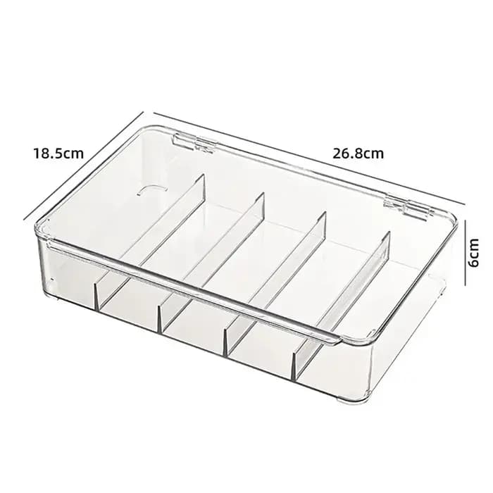 【Boîte de rangement multifonctionnelle transparente pour lunettes, organisateur de lunettes de solei