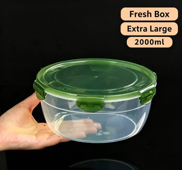 8 pièces/ensemble (4 contenants + 4 couvercles hermétiques) - Boîte de rangement pour légumes et fruits de cuisine