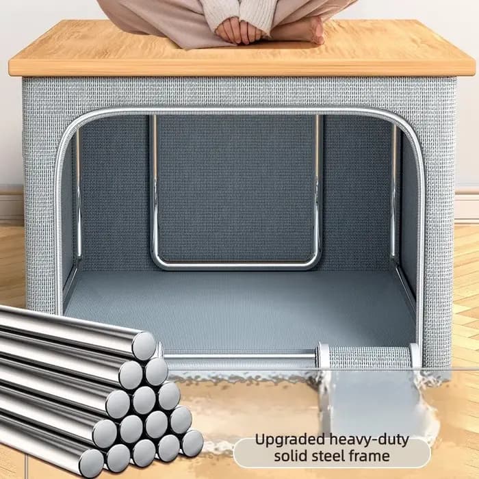 Boîte de rangement en tissu Oxford 22L 66L 100L