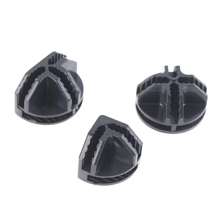 10 pièces fil Cube ABS connecteurs étagères de rangement organisateur modulaire boîte boucle Clip