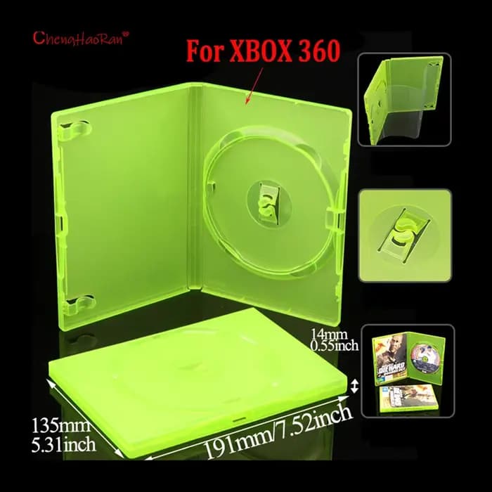 Boîte de rangement de disques de jeu XBOX360
