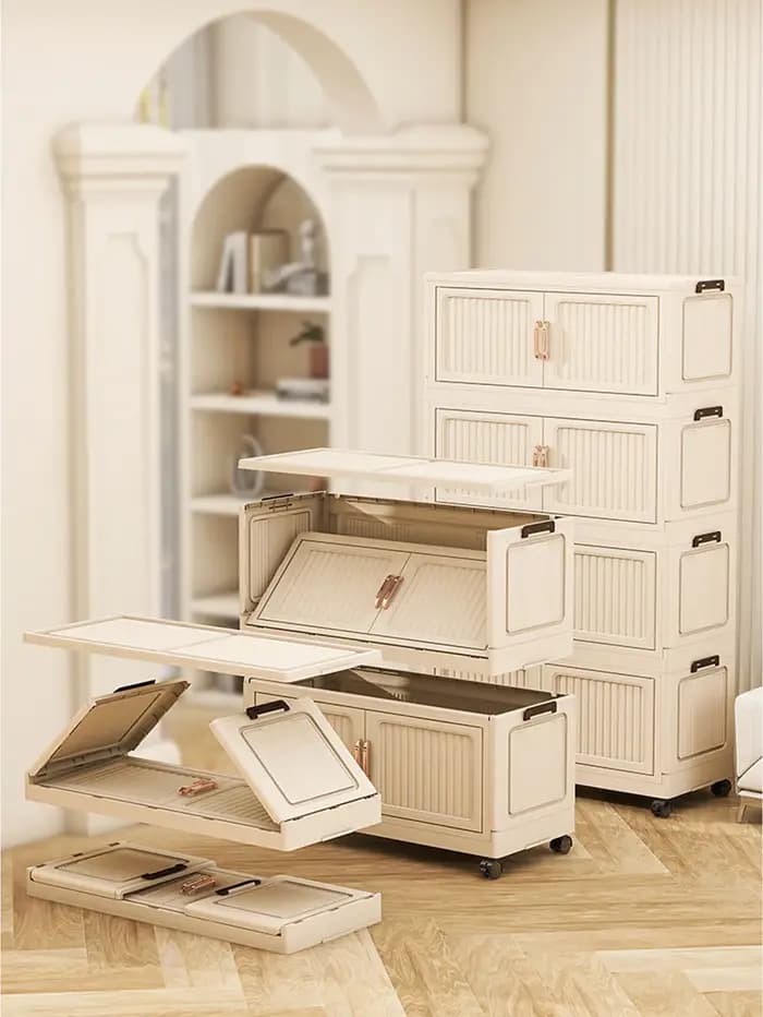 Armoire de rangement sans installation pour un usage domestique dans la cuisine