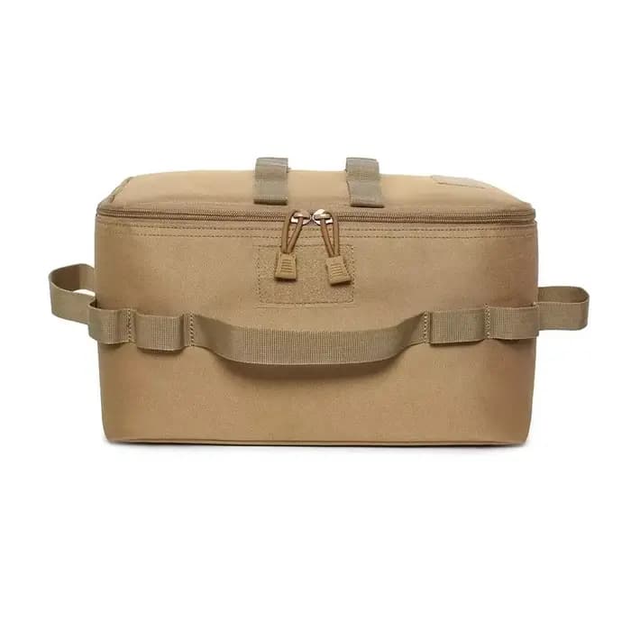 Sac de Rangement Grande Capacité pour Camping en Plein Air – Idéal pour Bouteilles de Gaz, Récipients, Ustensiles de Pique-nique et Piquets de Sol – Organisez Votre Équipement