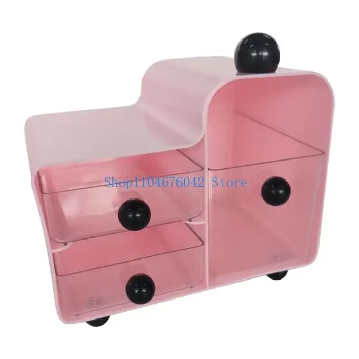 Boîte rangement à tiroir 5asd avec couches transparentes pour comptoirs bureaux cuisine