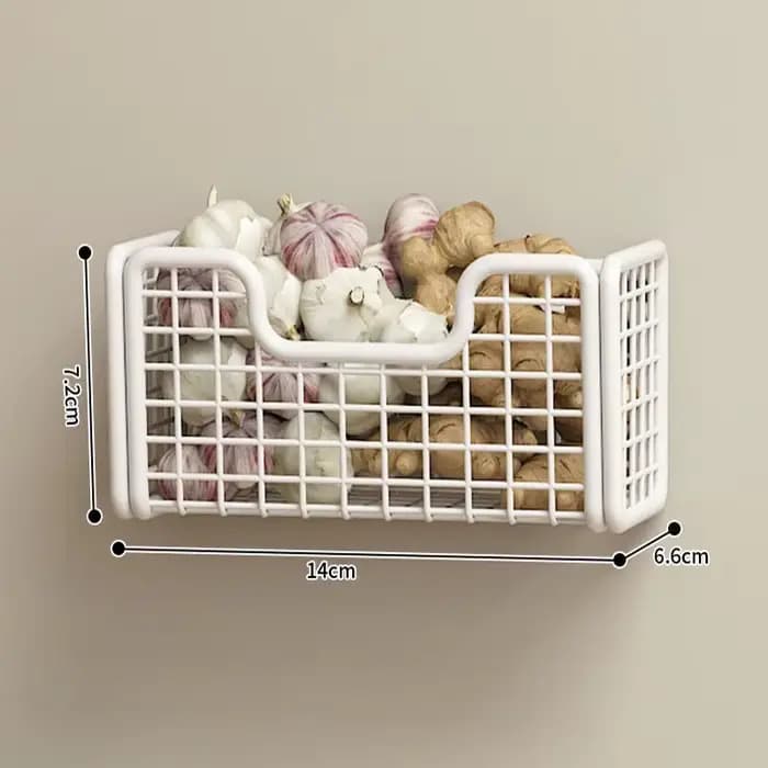 Étagère de rangement adhésive multi-usage pour porte d'armoire de cuisine