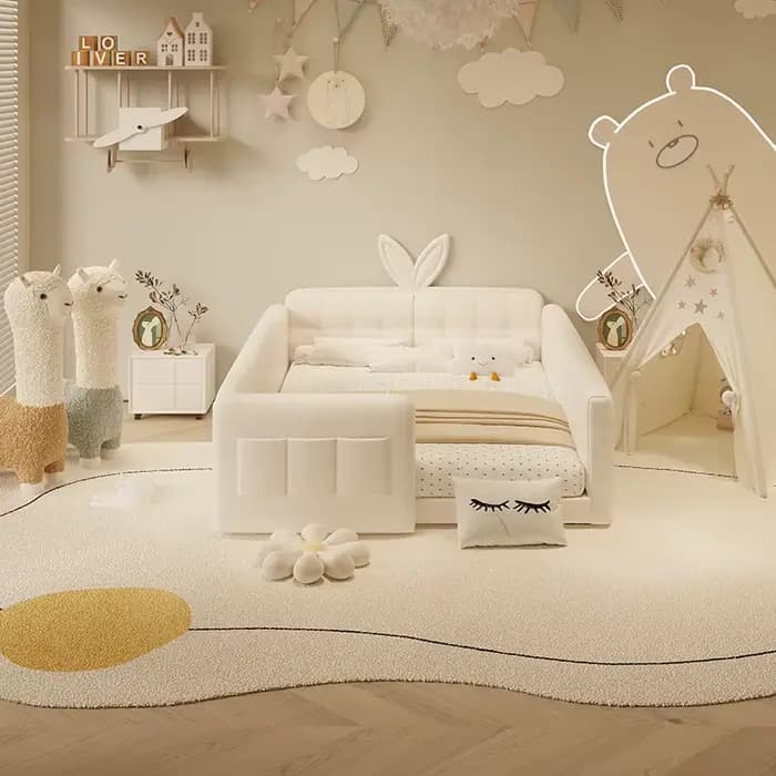 Armoires organisateur de lit esthétique têtes de lit de chambre tables de chevet de lit modernes enfants Muebles Para dortoir accessoires pour la maison