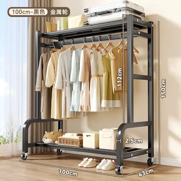 Porte-vêtements De chambre noir