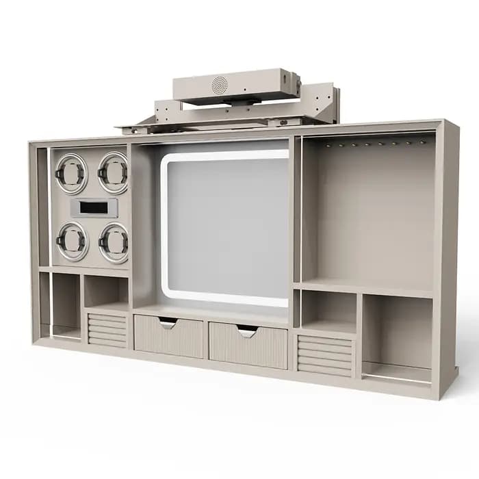 Armoires de rangement intelligentes personnalisées et créatives pour accessoires de garde-robe, montres intelligentes, accessoires en cuir, rangement sécurisé