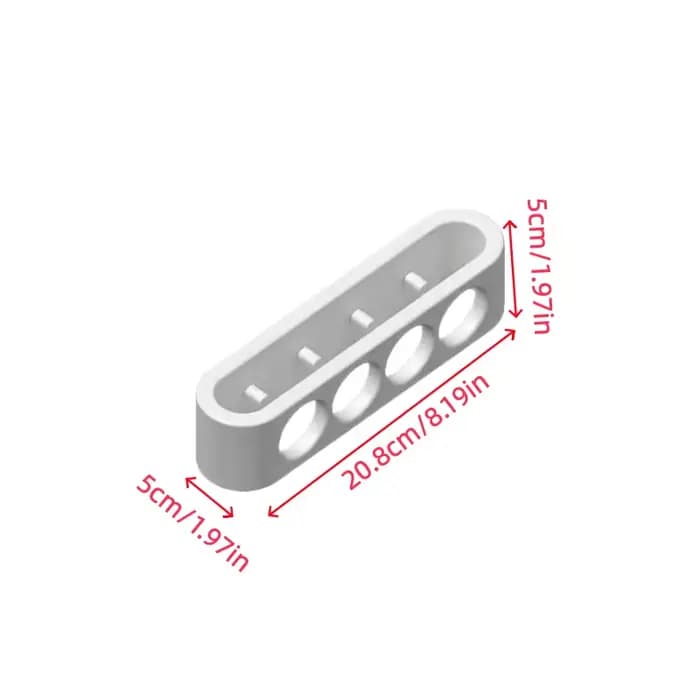 Support pour brosse à dents électrique - Peut contenir 4 brosses