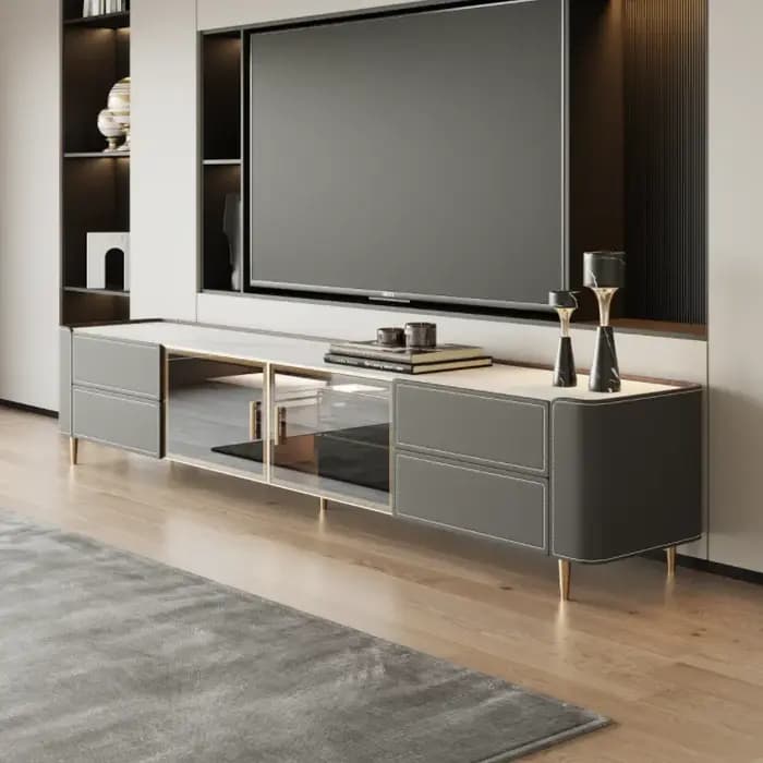 Meuble TV de rangement et de rangement pour accessoires