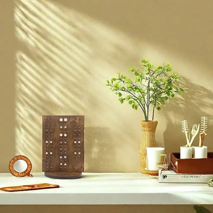 Organisateur de boucles d'oreilles, présentoir pour clous d'oreilles, support de rangement, plateau de présentation, boîte de rangement tendance, étui cadeau pour accessoires féminins