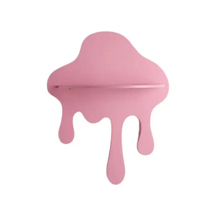 Étagère murale flottante en forme de nuage irrégulier, multifonctionnelle, décorative, minimaliste,
