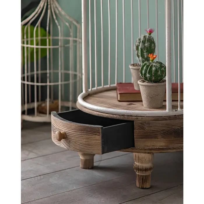 Présentoir de rangement de décoration d'angle de Salon en métal de sol Vintage européen étagère rétro support de cadre