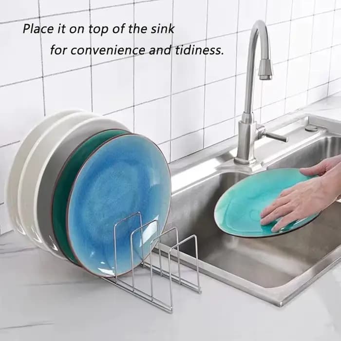Égouttoir à vaisselle de cuisine en acier inoxydable pour plan de travail