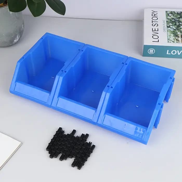 Offre Spéciale : 1/2/3 Boîtes de Rangement Empilables en Plastique