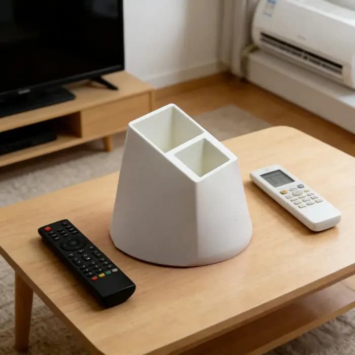 Support de rangement pour télécommande à double trou