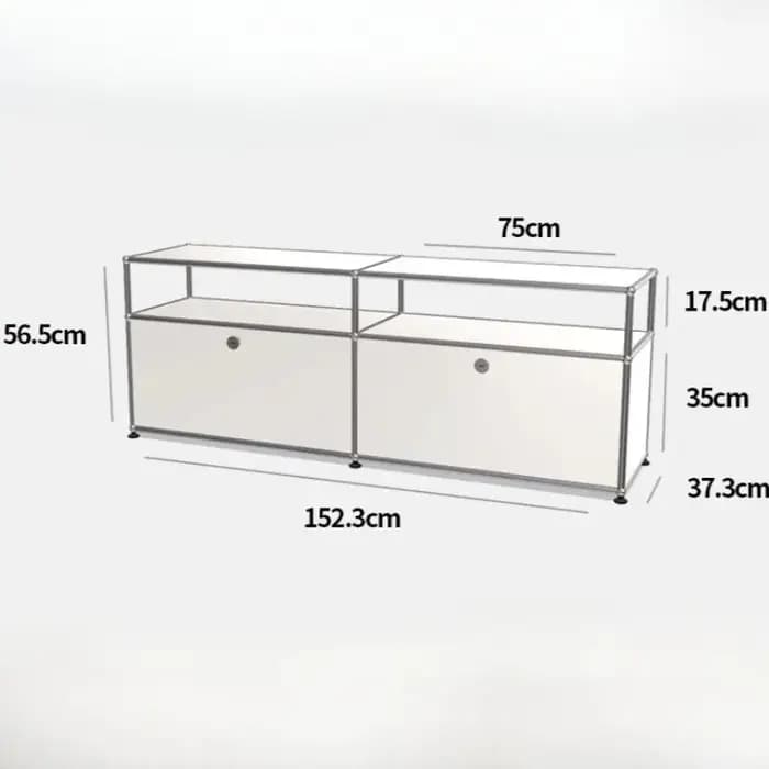 Meubles TV de rangement à tiroir Simple