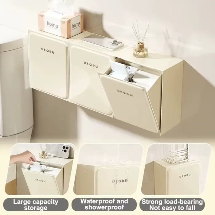 Organisateur de rangement pour salle de bain