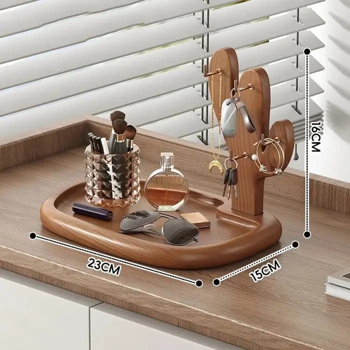 Étagère de rangement en bois de grande capacité
