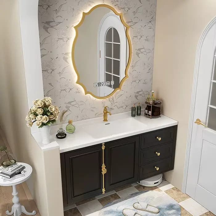 Armoire de salle de bain moderne européenne