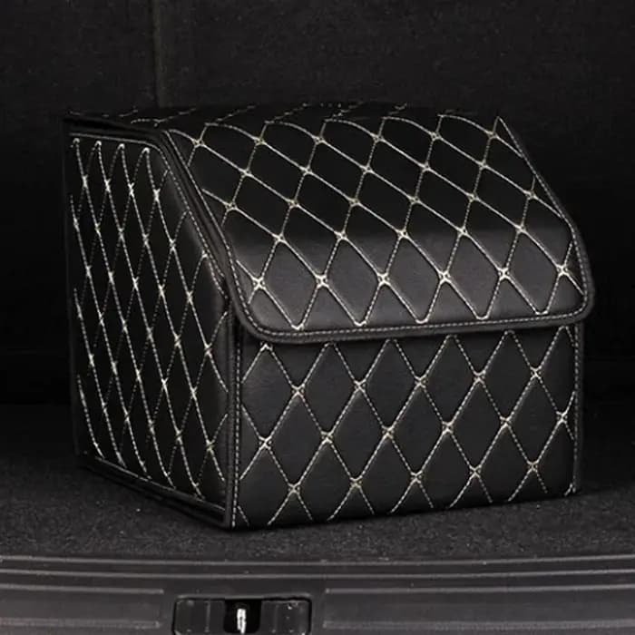 Boîte de rangement de grande capacité montée sur voiture