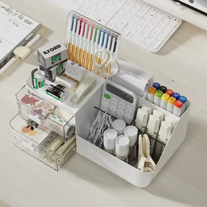 Boîte de rangement de bureau