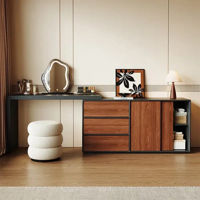 Commode de table de maquillage pour chambre à coucher