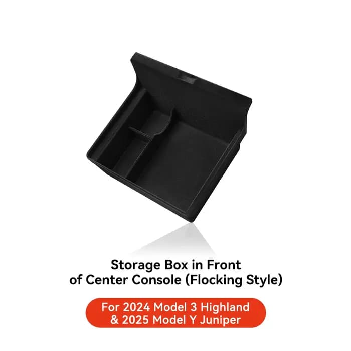 Boîte de rangement de contrôle du centre YZ Porte-gobelets pour Tesla modèle 3 Y Highland Juniper 25 Organisateur Access