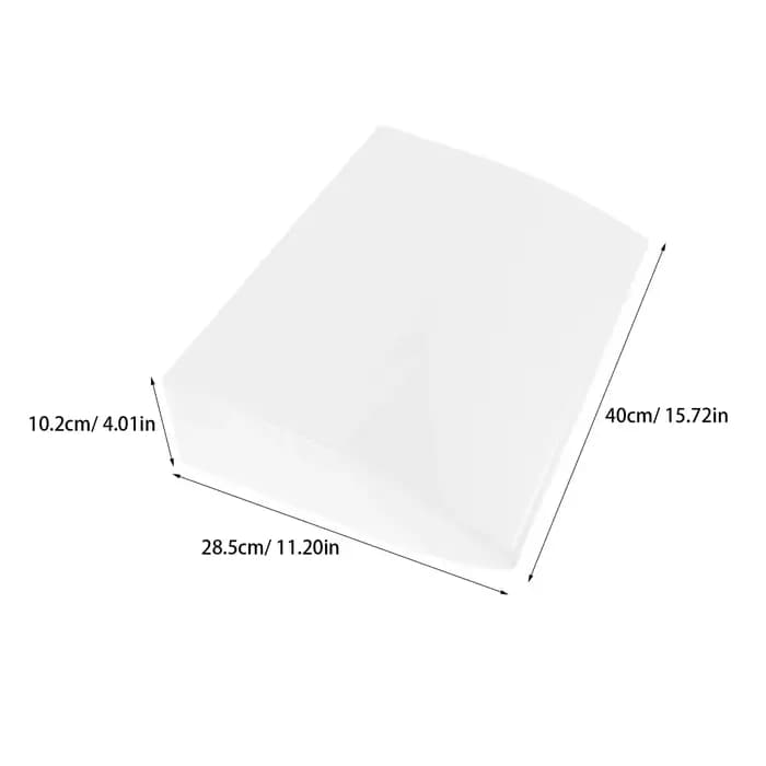 Plaque de protection murale en plastique pour boîte aux lettres