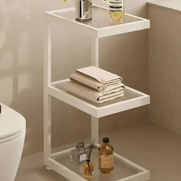 Organisateur de rangement de salle de bain spacieux