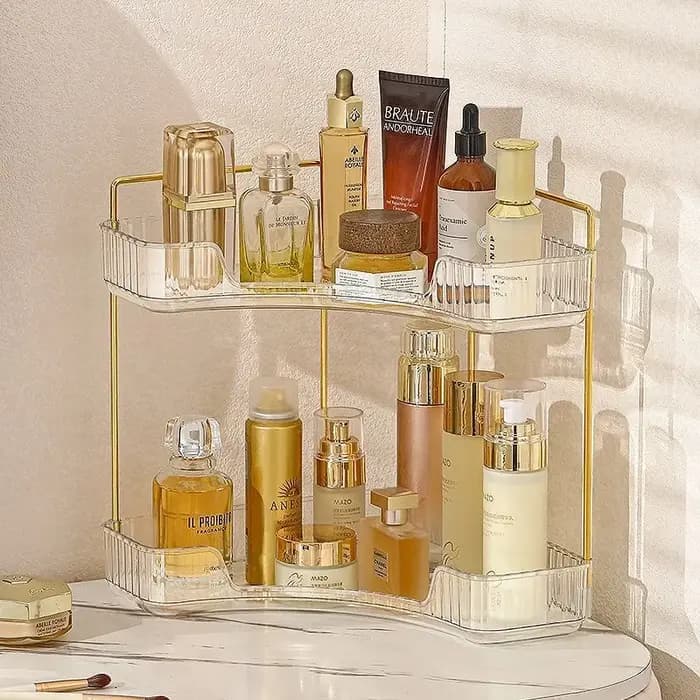 Étagère de rangement d'angle de salle de bain