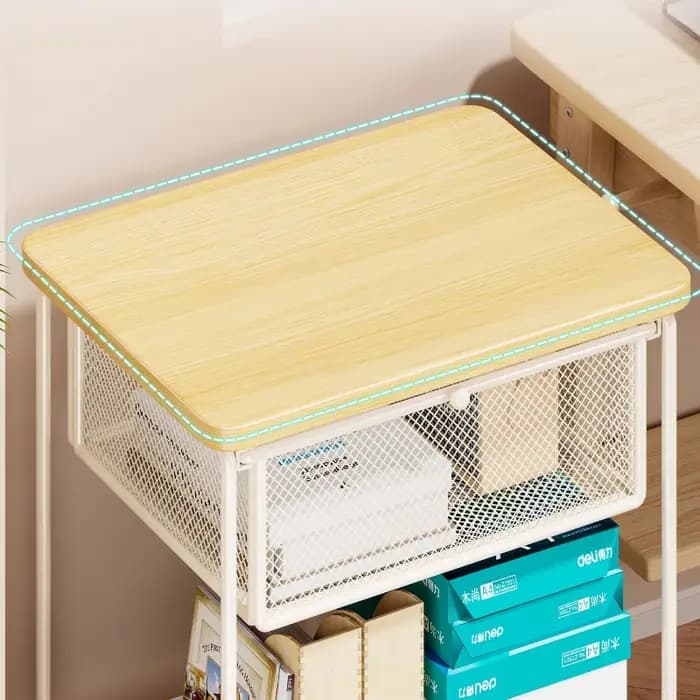Support d'imprimante multifonctionnel avec porte-fichiers