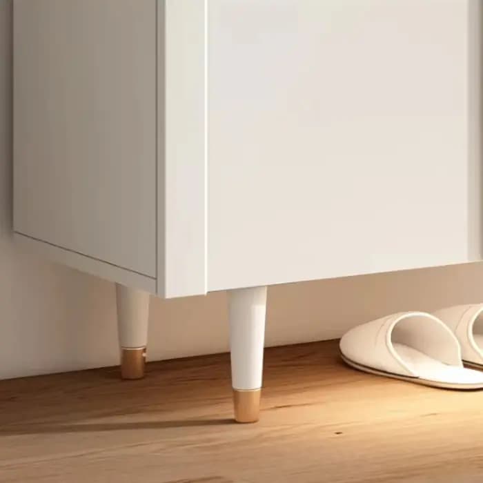 Blanc crème chaussures étagère entrée moderne gain de place