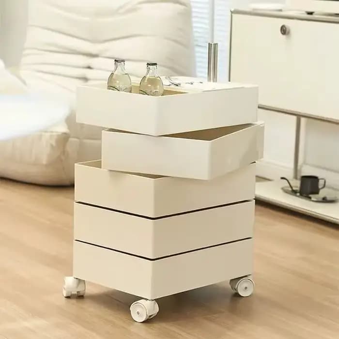 Meuble de rangement mobile à tiroirs