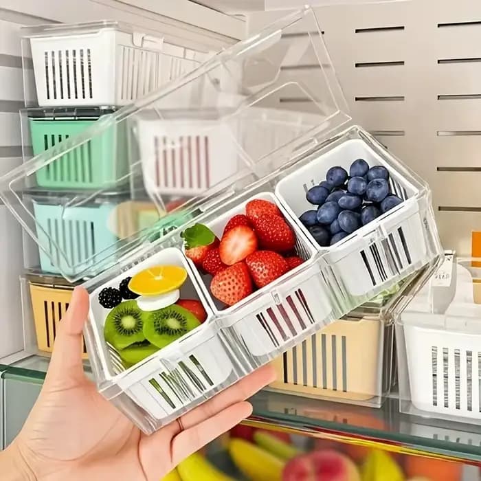 Conteneurs de stockage des aliments à compartiment